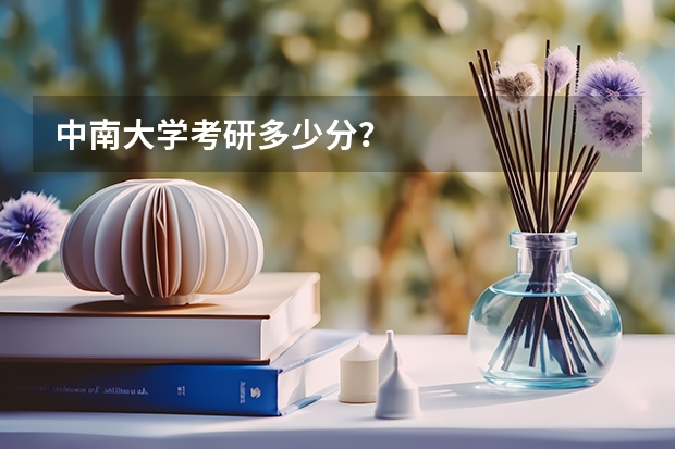 中南大学考研多少分？