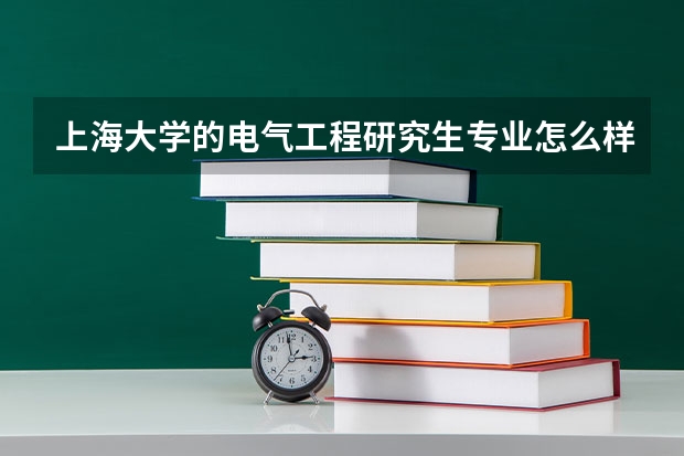 上海大学的电气工程研究生专业怎么样?