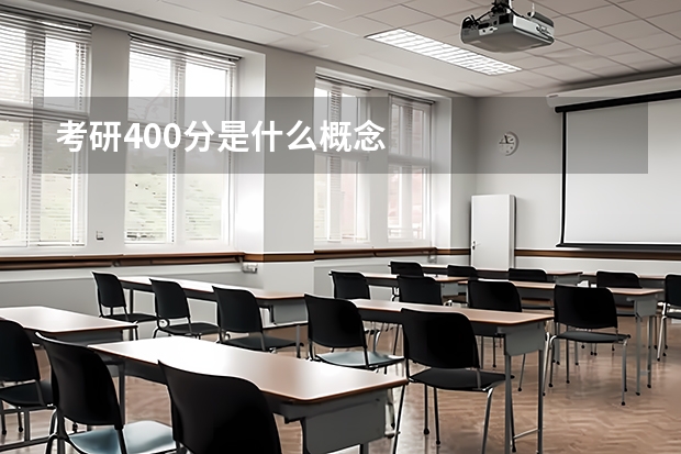 考研400分是什么概念