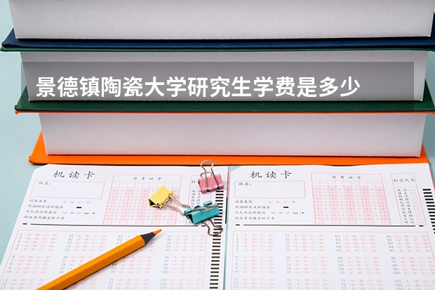 景德镇陶瓷大学研究生学费是多少