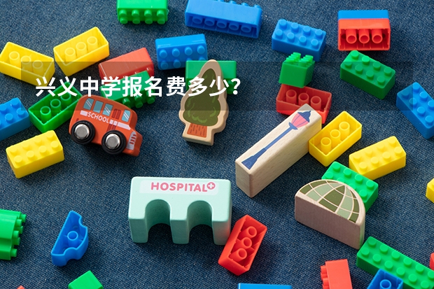 兴义中学报名费多少?