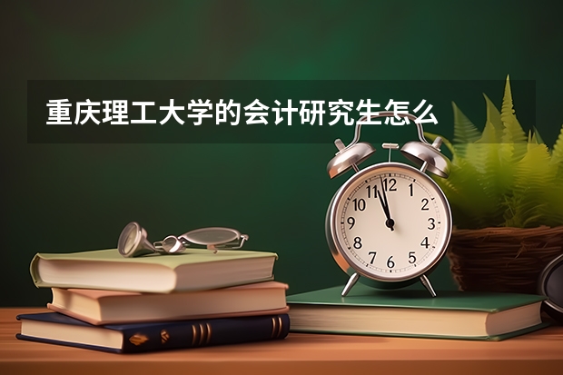 重庆理工大学的会计研究生怎么