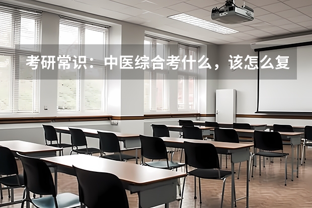 考研常识:中医综合考什么,该怎么复习?