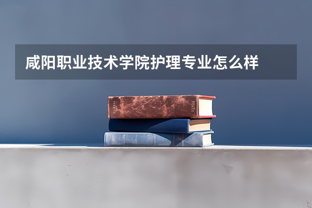 咸阳职业技术学院护理专业怎么样